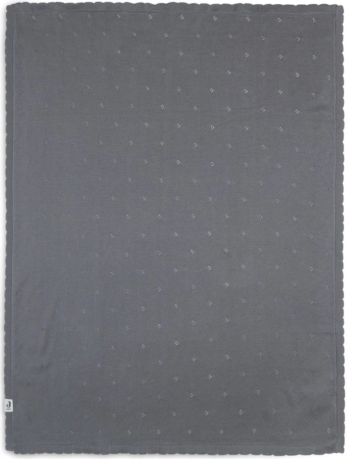 Jollein Pointelle Storm Grey 100 X 150 Cm Ledikantdeken 516-522-66064 5 Jollein Pointelle Storm Grey 100 X 150 Cm Ledikantdeken 516-522-66064 - Afbeelding 3