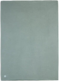 Jollein Basic Knit Forest Green / Fleece 75 X 100 Cm Wiegdeken 517-511-65219 -Baby Wereld Verkoop Jollein Basic Knit Forest Green 2 shop