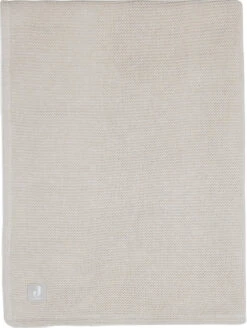 Jollein Basic Knit Nougat / Fleece 75 X 100 Cm Wiegdeken 517-511-65360 -Baby Wereld Verkoop Jollein Basic Knit Nougat clipped rev 1