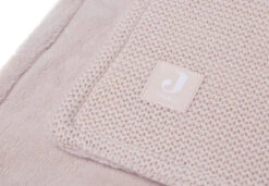 Jollein Basic Knit Pale Pink / Fleece 100 X 150 Cm Ledikantdeken 517-522-65310 -Baby Wereld Verkoop Jollein Basic Knit Pale Pink Fleece 100 x 150 cm Ledikantdeken 517 522 65310 4