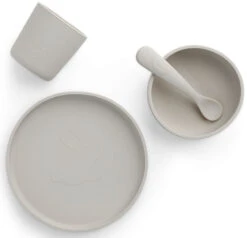 Baby Wereld Verkoop -Baby Wereld Verkoop Jollein Nougat Siliconen Dinerset 705 007 00093 1