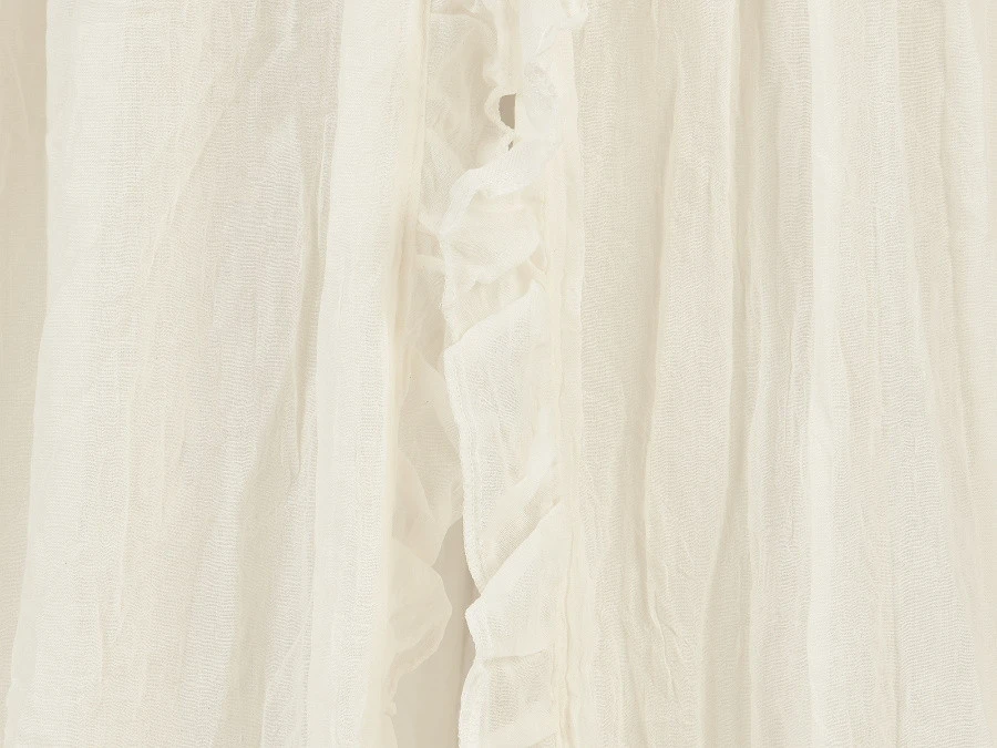 Jollein Vintage Ruffle Ivory 155 Cm Sluier 002-001-66041 4 Jollein Vintage Ruffle Ivory 155 Cm Sluier 002-001-66041 - Afbeelding 2