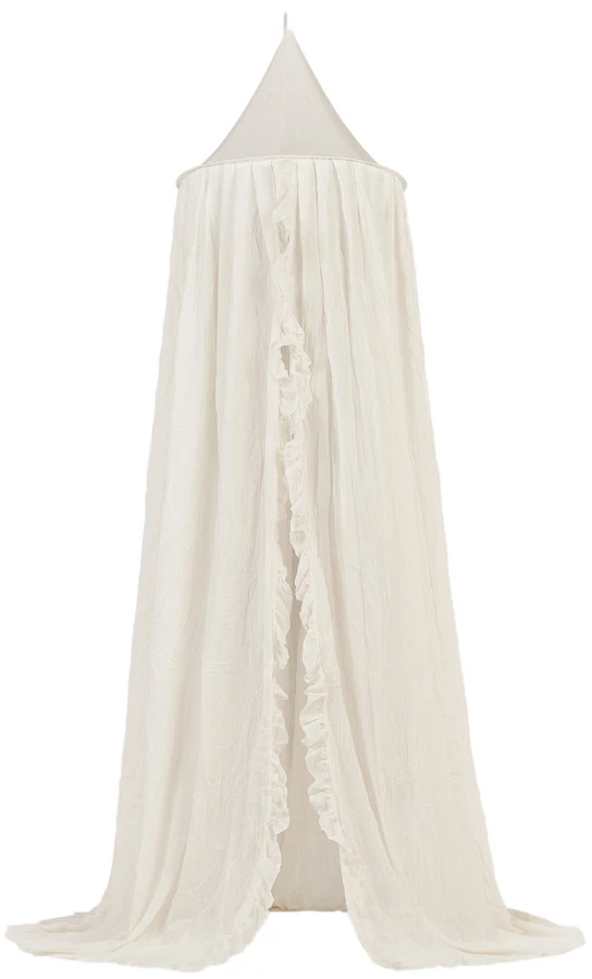 Jollein Vintage Ruffle Ivory 245 Cm Klamboe 002-005-66041 3 Jollein Vintage Ruffle Ivory 245 Cm Klamboe 002-005-66041