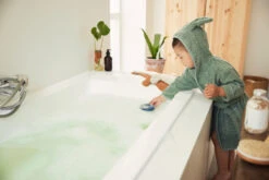 Jollein Pale Pink 1-2jr Badjas 060-808-00090 -Baby Wereld Verkoop Sfeerfoto Badjas Jollein