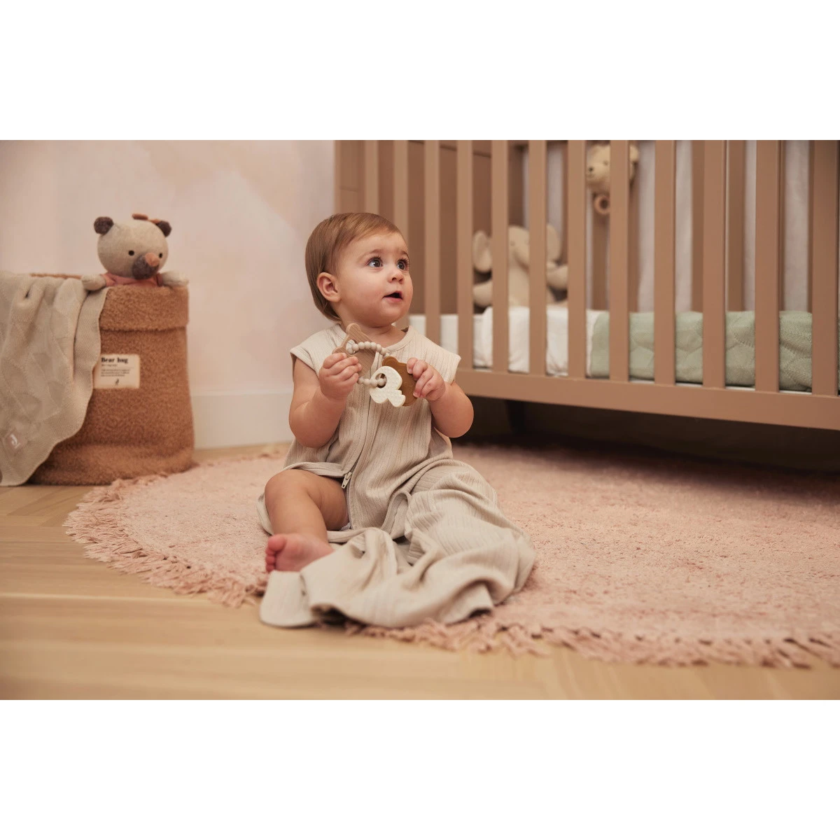 Jollein Ajour Nougat 110 Cm Zomerslaapzak 048-529-67019 7 Jollein Ajour Nougat 110 Cm Zomerslaapzak 048-529-67019 - Afbeelding 5