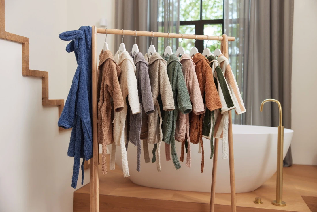 Jollein Stripe Terry Biscuit 1-2jr Badjas 060-808-67000 10 Jollein Stripe Terry Biscuit 1-2jr Badjas 060-808-67000 - Afbeelding 8