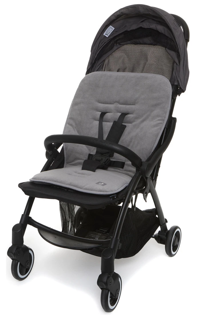 Jollein Badstof Storm Grey Buggy/Wandelwagen Inlegkussen 026-001-00094 6 Jollein Badstof Storm Grey Buggy/Wandelwagen Inlegkussen 026-001-00094 - Afbeelding 4