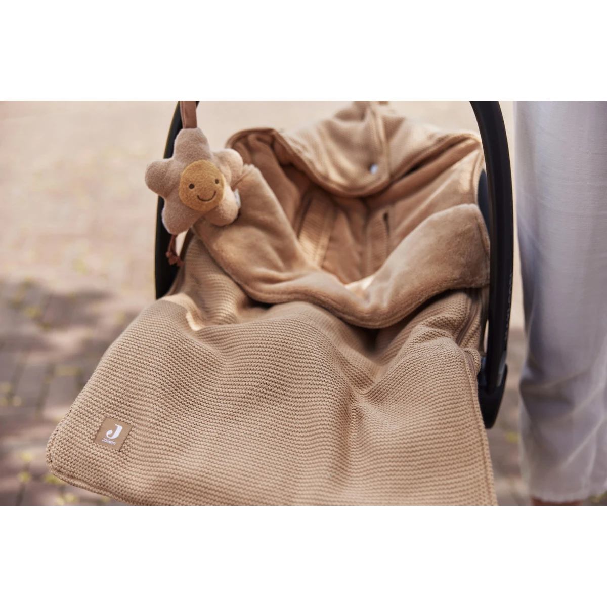 Jollein Basic Knit Biscuit 3/5 Punts 0-9 Maanden Autostoel Voetenzak 025-811-66072 11 Jollein Basic Knit Biscuit 3/5 Punts 0-9 Maanden Autostoel Voetenzak 025-811-66072 - Afbeelding 9