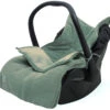Jollein Basic Knit Forest Green 3/5 Punts 0-9 Maanden Autostoel Voetenzak 025-811-65371