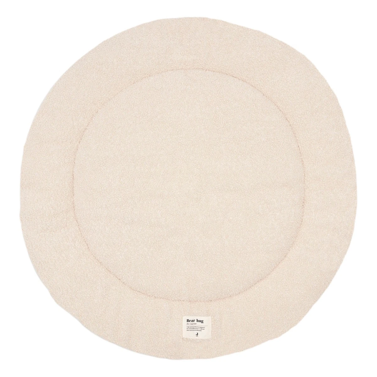 Jollein Boucle Naturel 95 Cm Rond Boxkleed 017-537-66060 3 Jollein Boucle Naturel 95 Cm Rond Boxkleed 017-537-66060