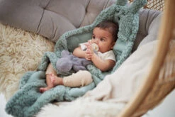 Jollein Bunny Ash Green Wikkeldeken 032-566-66018 -Baby Wereld Verkoop jollein bunny ash green wikkeldeken 032 566 66018 6