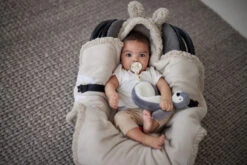 Jollein Bunny Nougat Wikkeldeken 032-566-66019 -Baby Wereld Verkoop jollein bunny nougat wikkeldeken 032 566 66019 5