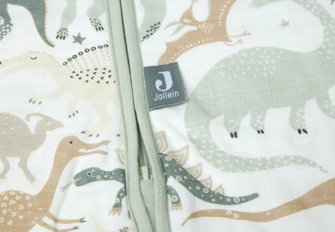 Jollein Dino 110 Cm Hydrofiel Zomerslaapzak 048-529-67025 5 Jollein Dino 110 Cm Hydrofiel Zomerslaapzak 048-529-67025 - Afbeelding 3