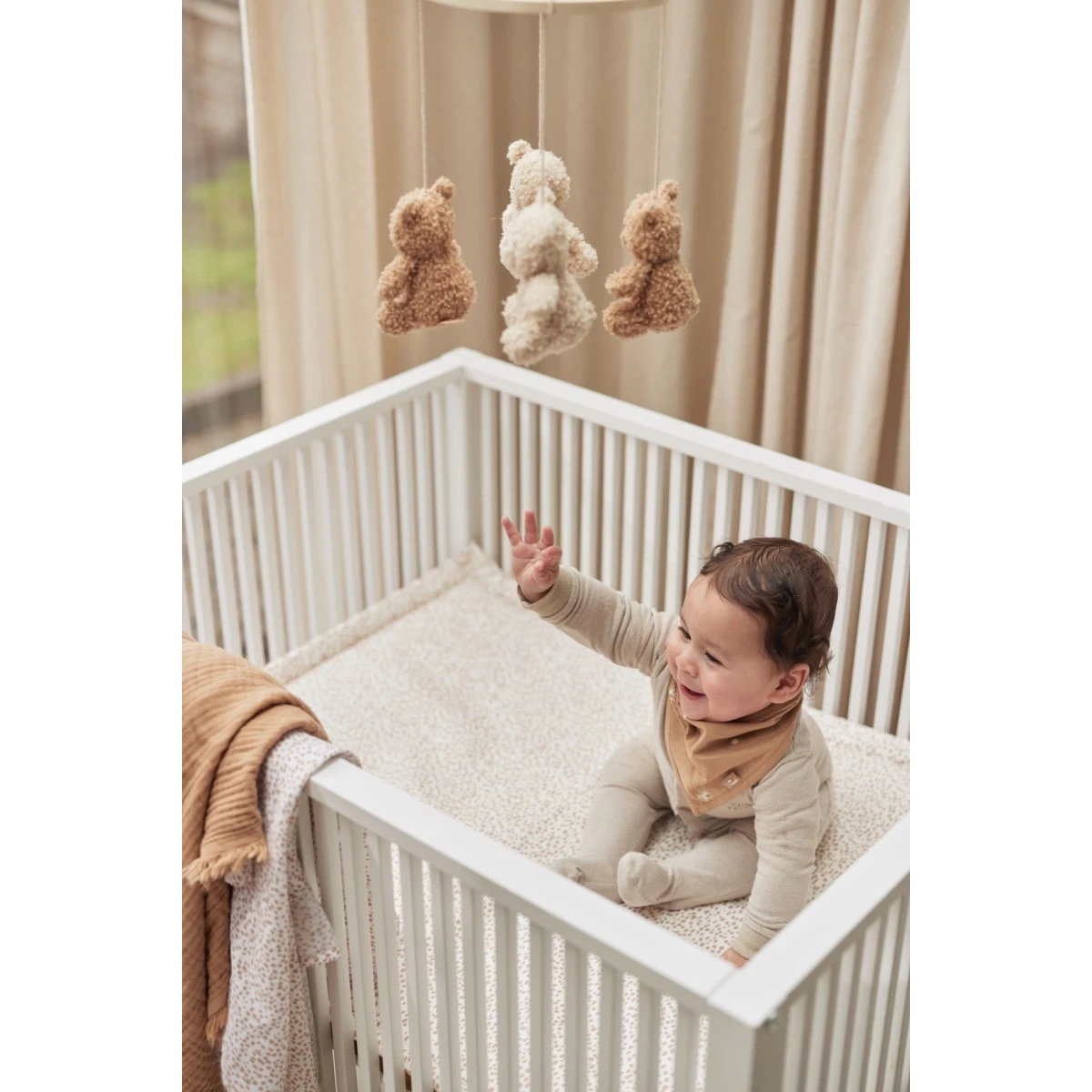 Jollein Dotted Biscuit 75 X 95 Cm Boxdek 018-512-66083 - Afbeelding 6