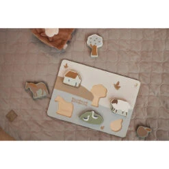 Jollein Farm Houten Puzzel 105-001-67021 -Baby Wereld Verkoop jollein farm houten puzzel 105 001 67021 lifestyle