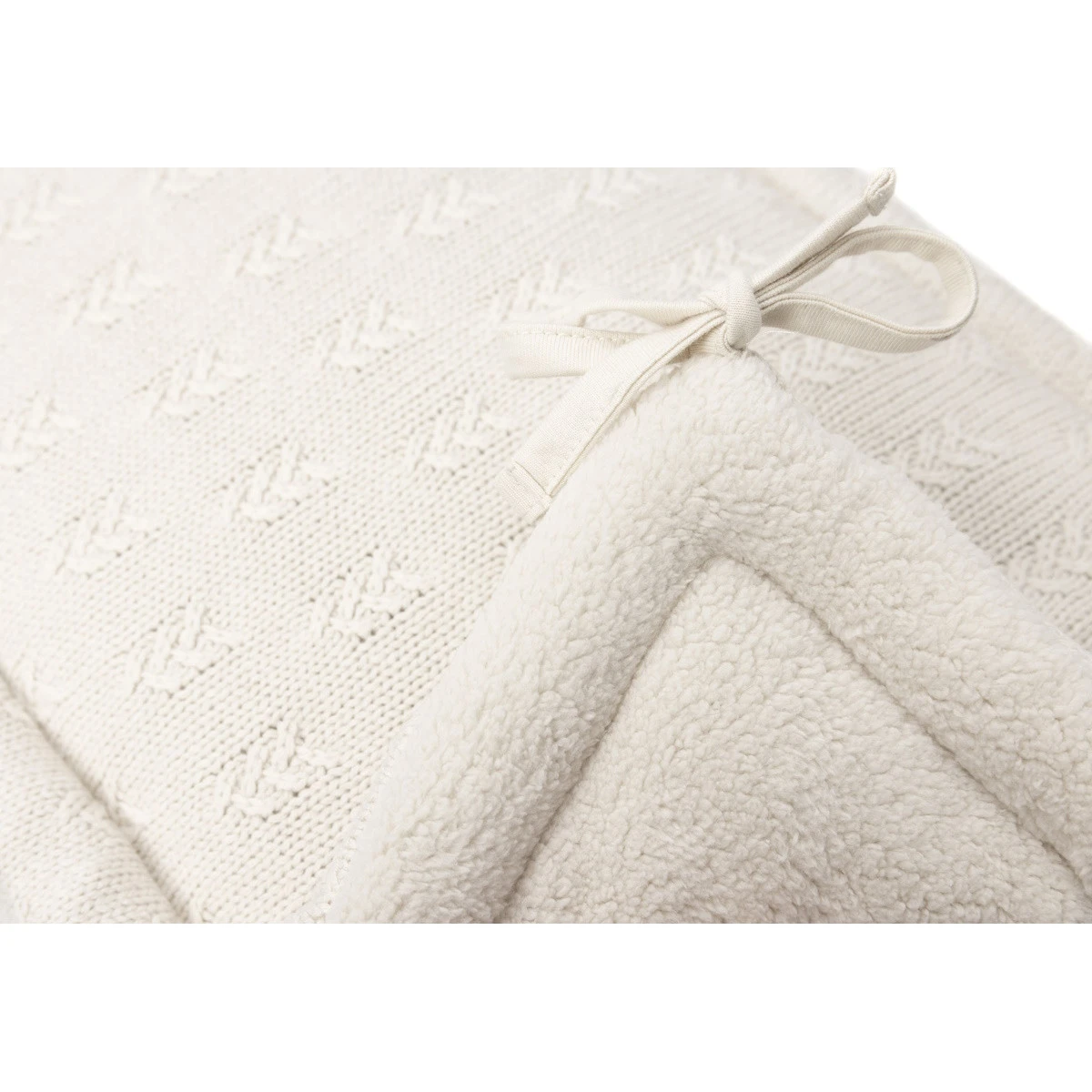 Jollein Grain Knit Oatmeal 30 X 180 Cm Bedbumper 004-895-67047 - Afbeelding 4