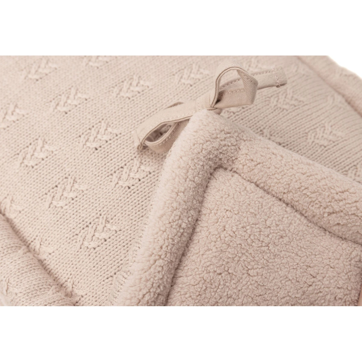 Jollein Grain Knit Wild Rose 30 X 180 Cm Bedbumper 004-895-67065 - Afbeelding 4