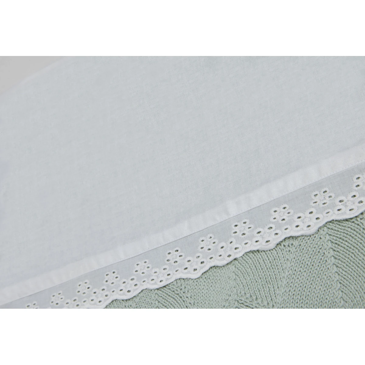 Jollein Lace Ivory 120 X 150 Cm Ledikantlaken 008-524-67031 5 Jollein Lace Ivory 120 X 150 Cm Ledikantlaken 008-524-67031 - Afbeelding 3