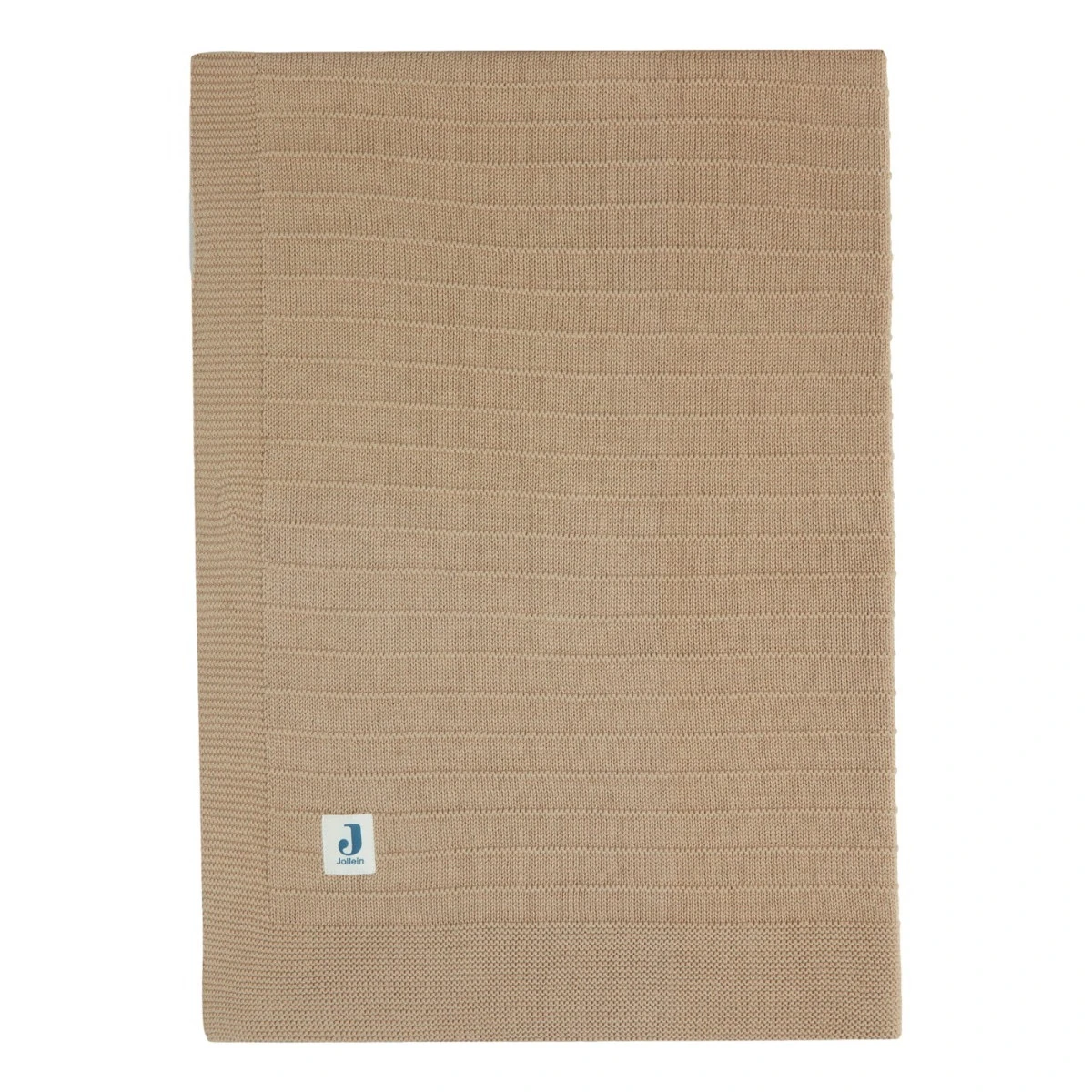 Jollein Pure Knit Biscuit 100x150 Cm Ledikantdeken 516-522-67012 3 Jollein Pure Knit Biscuit 100x150 Cm Ledikantdeken 516-522-67012