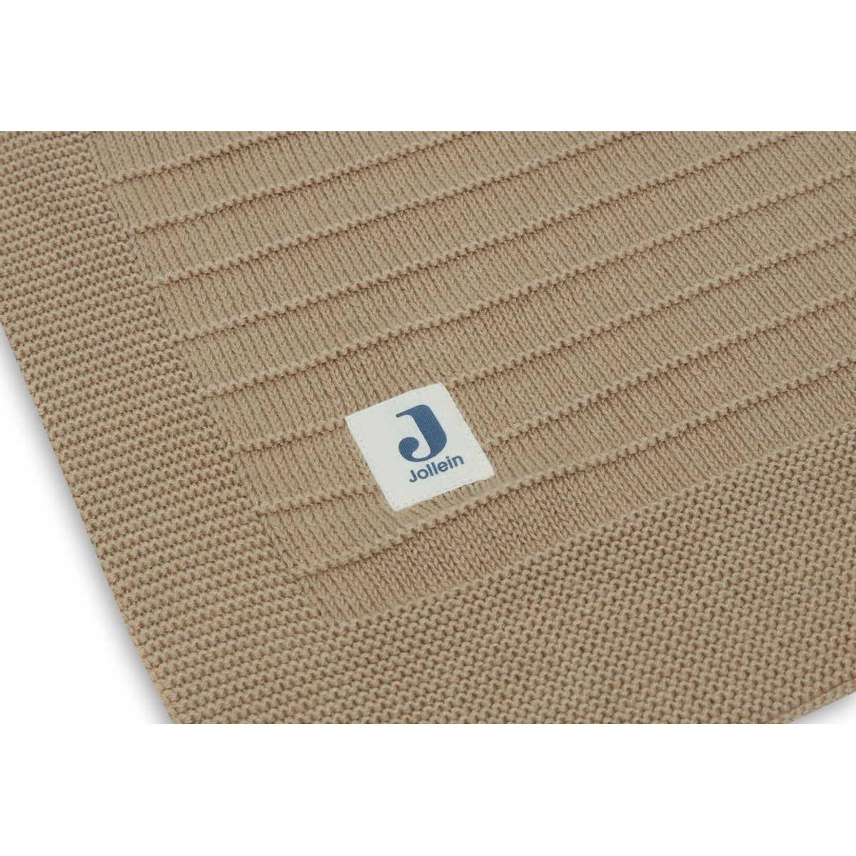 Jollein Pure Knit Biscuit 100x150 Cm Ledikantdeken 516-522-67012 6 Jollein Pure Knit Biscuit 100x150 Cm Ledikantdeken 516-522-67012 - Afbeelding 4