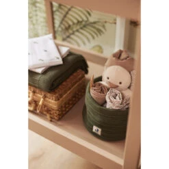 Jollein Pure Knit Leaf Green Commodemandje 580-001-67010 -Baby Wereld Verkoop jollein pure knit leaf green commodemandje 580 001 67010 .7