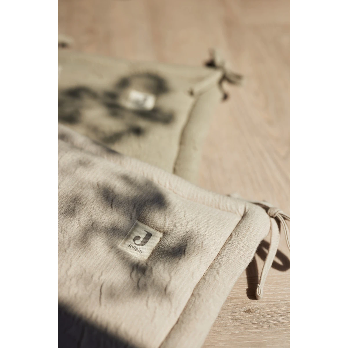 Jollein Soft Waves Nougat 30 X 180 Cm Bedbumper 004-895-67051 - Afbeelding 5