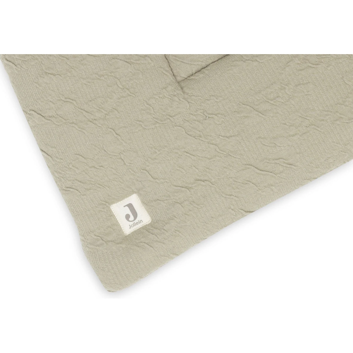 Jollein Soft Waves Olive Green 75 X 95 Cm Boxkleed 017-512-67052 5 Jollein Soft Waves Olive Green 75 X 95 Cm Boxkleed 017-512-67052 - Afbeelding 3