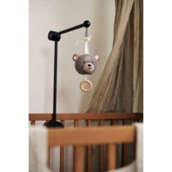 Jollein Zwart Houten Arm Voor Mobiel 116-001-64576 -Baby Wereld Verkoop jollein zwart houten arm voor mobiel 116 001 64576 2